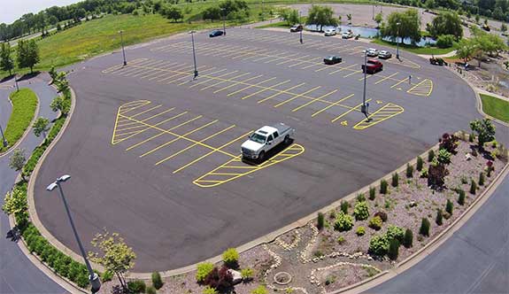 Eagle Brook Church Parking Lot Paved By Nugent