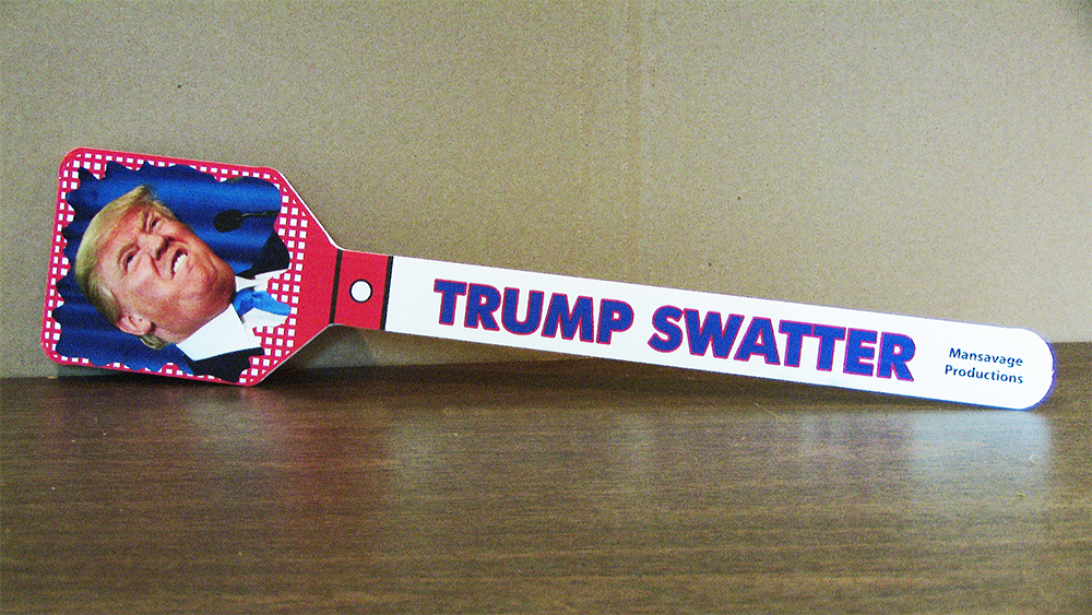 Trump Swatter by Mansavage Productions For Sale.